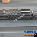 杰德 出口越南的單排氣造粒機螺桿機筒 技術精湛 塑化優(yōu)良-舟山市杰德機械有限公司，擠出機螺桿，注塑機螺桿，舟山螺桿，螺桿廠
