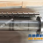 杰德 出口越南的單排氣造粒機螺桿機筒 技術精湛 塑化優(yōu)良-舟山市杰德機械有限公司，擠出機螺桿，注塑機螺桿，舟山螺桿，螺桿廠