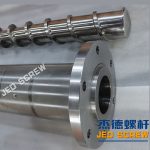 杰德 出口越南的單排氣造粒機螺桿機筒 技術精湛 塑化優(yōu)良-舟山市杰德機械有限公司，擠出機螺桿，注塑機螺桿，舟山螺桿，螺桿廠